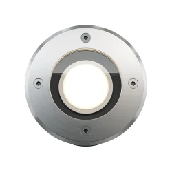 Встраиваемый светильник Tubo GU10х1 35Вт IP 65 (Серебро)