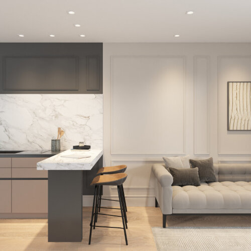 DK2131-WH Встраиваемый влагозащищённый светильник COVE, IP44, до 15 Вт LED, GU10, алюминий, белый. Фото 6