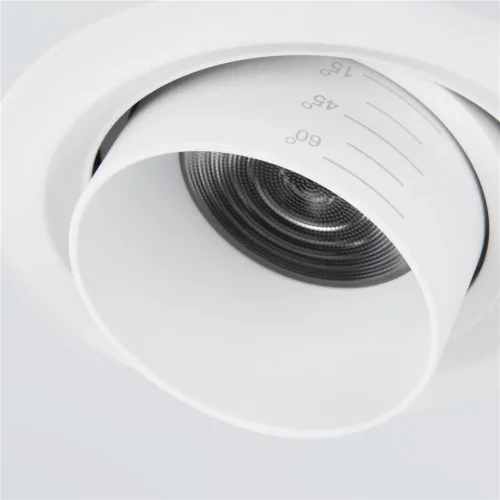Встраиваемый точечный светодиодный светильник 9920 LED 15W 4200K белый - фото 5