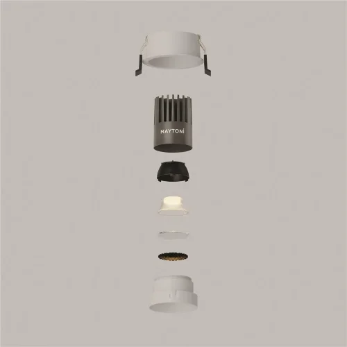 Встраиваемый светильник Dip Height 3000K 10Вт 50° (Белый) - фото 6