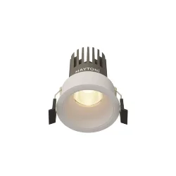 Встраиваемый светильник Омут / Dip 10 Вт 3000 К 50° (Белый) DL115-10W-3K-W