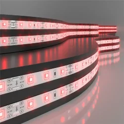 Светодиодная лента 12 В 4,8 Вт/м 60 Led/м 2835 IP20, красный, 5 м Лента светодиодная 12V 4,8W 60Led 2835 IP20 красный, 5м (046004)