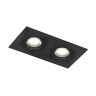 DK3022-BK Встраиваемый светильник, IP 20, 10 Вт, GU5.3, LED, черный, пластик. Фото 7