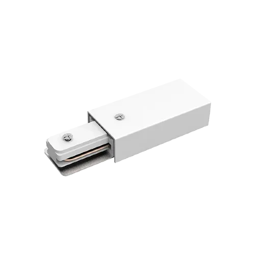 Адаптер подключения однофазного шинопровода | Белый | - LEDVANCE ECO TRACKRAIL 1PH SUPPLY C WH. Фото