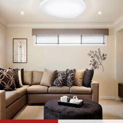 Светильник светодиодный COMFORT STONE 75Вт 230В 3000-6500K 6000Лм 530x105мм с пультом ДУ IN HOME