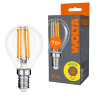 Светодиодная лампа WOLTA FILAMENT WF-G45-7W3KE14 7Вт 3000K Е14 - фото 1.