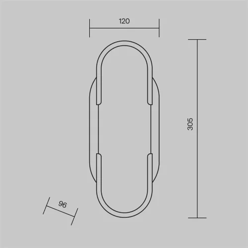 Настенный светильник (бра) Marmo E14х1 40Вт (Латунь) - фото 3