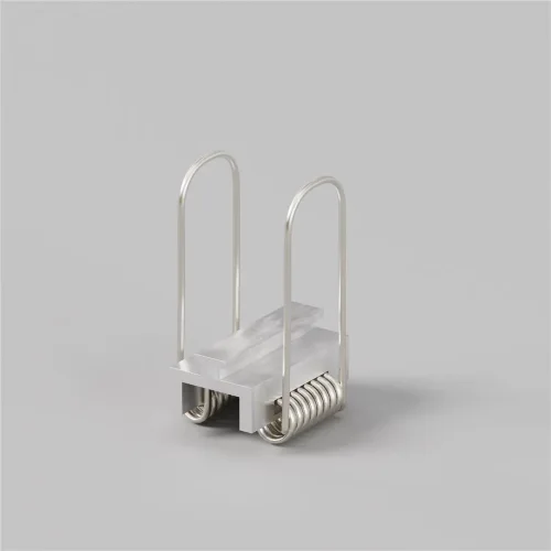 Комплект креплений (для профиля 22×22) 4 шт., ALM-2222-MТ 642052 (Серебро) - фото 2