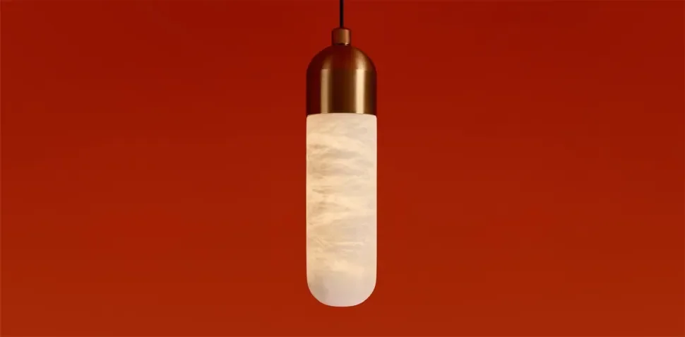 Подвесной светильник Пещера / Cave (Латунь) FR5631PL-L6BS - фото 12