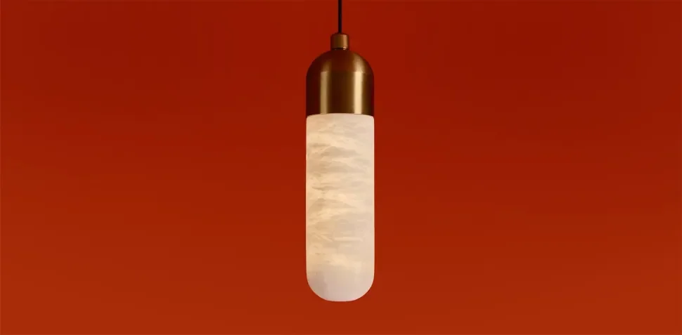 Подвесной светильник Пещера / Cave (Латунь) FR5631PL-L6BS - фото 13