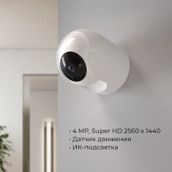 Умная видеокамера белая IP20 76500/00