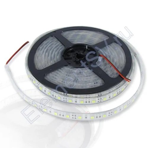 Светодиодная лента LUX class, 5050, 60 led/m, Cool White,24V,P622, IP68 - фото.