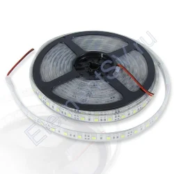 Светодиодная лента LUX class, 5050, 60 led/m, Cool White,24V,P622, IP68