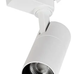 Светильник светодиодный трековый ДТО 1301 10Вт 4000К однофазный 24град. бел. IEK LT-DSO0-1301-10-40-K01