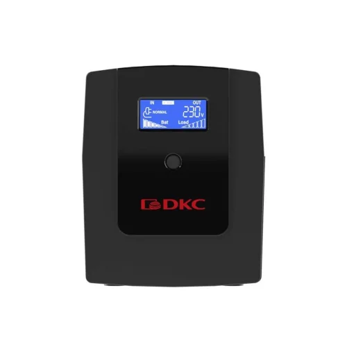 Источник бесперебойного питания ИБП Info LCD 1200В.А IEC C13 (4) USB + RJ45 DKC INFOLCD1200I - фото 3