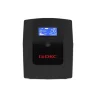 Источник бесперебойного питания ИБП Info LCD 1200В.А IEC C13 (4) USB + RJ45 DKC INFOLCD1200I - фото 3