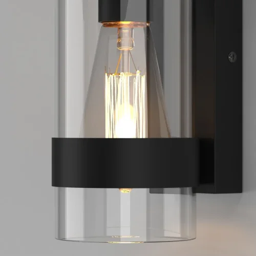 Уличный настенный светильник Falcon 35167/D черный - фото 2