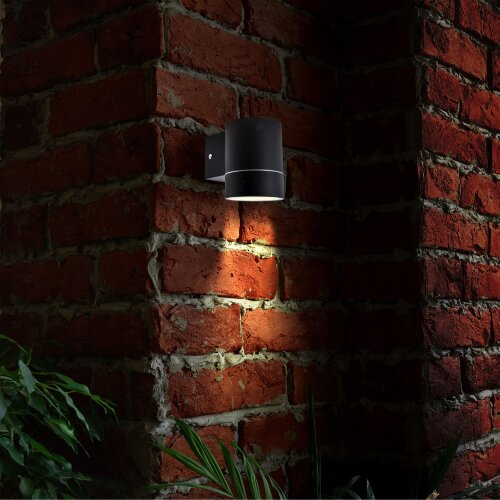 UUL-S91A 50W-GX53 IP65 BLACK Светильник уличный, под лампу GX53, Архитектурный накладной, Корпус черный, TM Uniel - фото 3