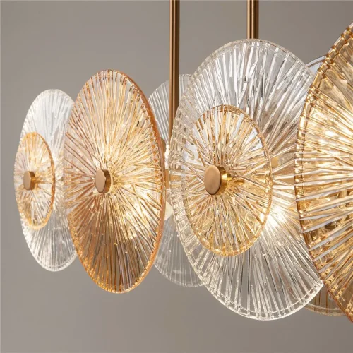 Подвесной светильник Aster E14х8 (Золото) - фото 4