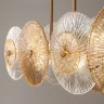 Подвесной светильник Aster E14х8 (Золото) - фото 4