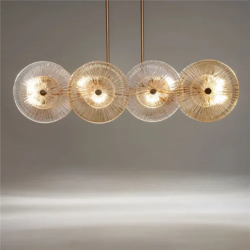 Подвесной светильник Aster E14х8 (Золото) - фото 8