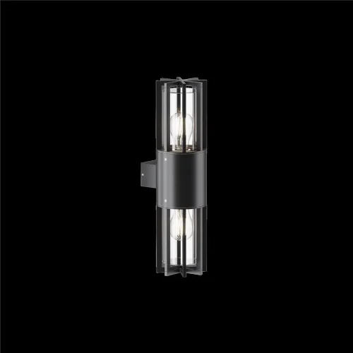 Настенный светильник (бра) Barrel E27x2 15Вт IP 54 (Графит) - фото 2