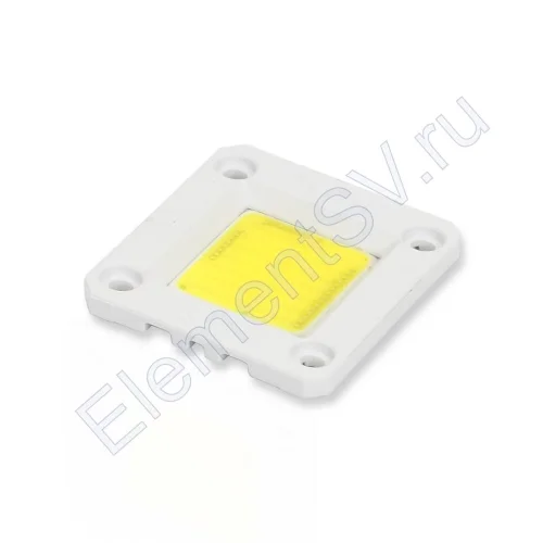 Светодиодная матрица COB D138 (30W, 220V, White) - фото.