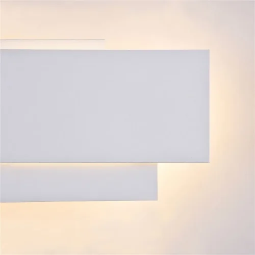 Настенный светильник (бра) Trame 3000К 12Вт IP 20 (Белый) - фото 4