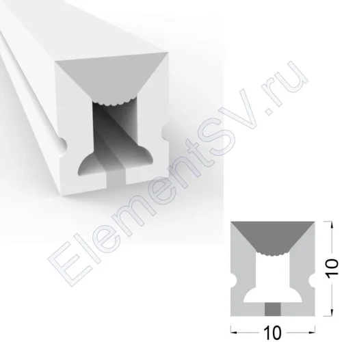 Cиликоновая оболочка T1010 S4 (10*10mm, pcb 6mm) - фото.