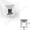 Cиликоновая оболочка T1010 S4 (10*10mm, pcb 6mm) - фото.