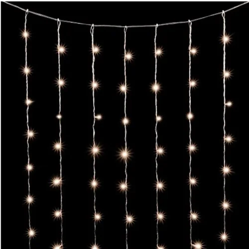 Светодиодный занавес индивидуальной формы (Правый), 240 led 2.5х1,2 м. Фото 1.