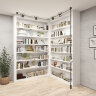 DK5540-WH+BK Поворотный светильник для трека-ремня Belty, серия Spot, со светодиодом, D100*H107мм, 48V DC, 12W, RA90, 38°, 4000K, IP20, белый с черным, алюминий. Фото 8