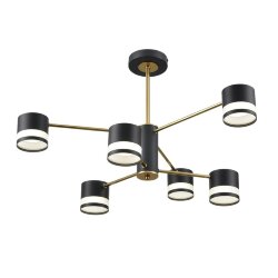 Люстра на штанге «LUMION» 8240/6C, серия: LANIKA (крепление на планке) - -