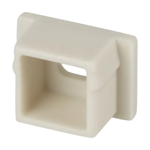 Комплект заглушек (для профиля 22×12) 10 шт., ALM006EC (Белый) - фото