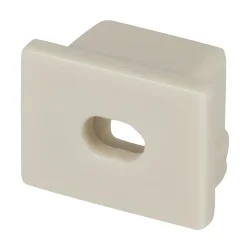 Комплект заглушек (для профиля 22×12) 10 шт., ALM006EC (Белый)