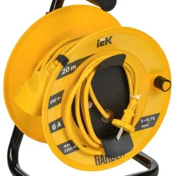 Удлинитель на катушке 1х20м Garden УК20 2P 2х0.75кв.мм IEK GD-KP40-06-01-20