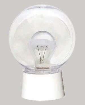 Светильник ЖКХ-04 60Вт E27 IP20 НБО домовой с датчиком антивандал. матов. Аргос 155.60.2.20-2.5.1 - фото