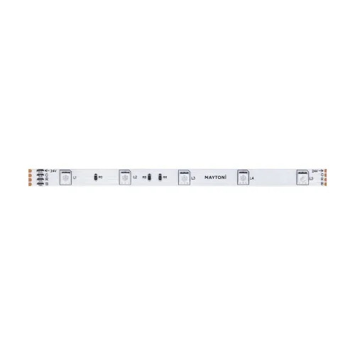 Светодиодная лента 24В 5050 7,2Вт/м Цветная (RGB) 5м IP20 (Белый) 10166 - фото