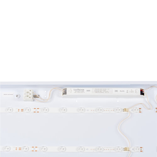 ULP-60120 60W-4000К-LL IP40 PREMIUM OPAL WHITE Светильник светодиодный потолочный, Белый равномерный свет 4000K, 7700Лм, Корпус белый, В комплекте с и-п - фото 5
