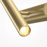 Настенный светильник (бра) Paradox 3000К 9Вт (Латунь) - фото 3