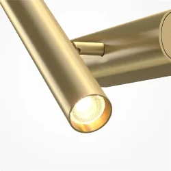 Настенный светильник (бра) Paradox 3000К 9Вт (Латунь)