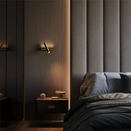 Настенный светильник (бра) Paradox 3000К 9Вт (Латунь) - фото 6