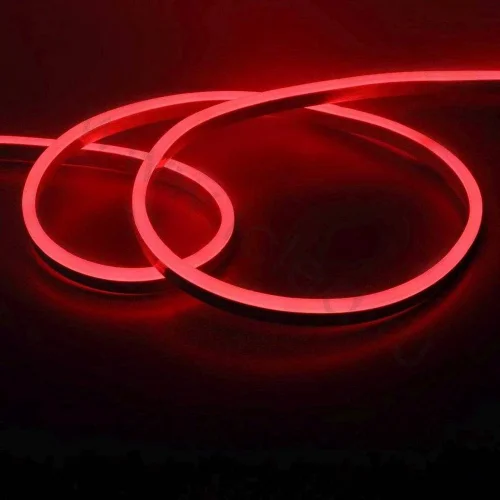 Светодиодный гибкий неон 0816 12V red LN204 - фото I