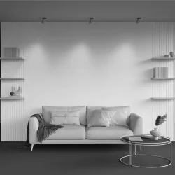 Встраиваемый светильник Artisan GU10 1x10Вт (Черный)