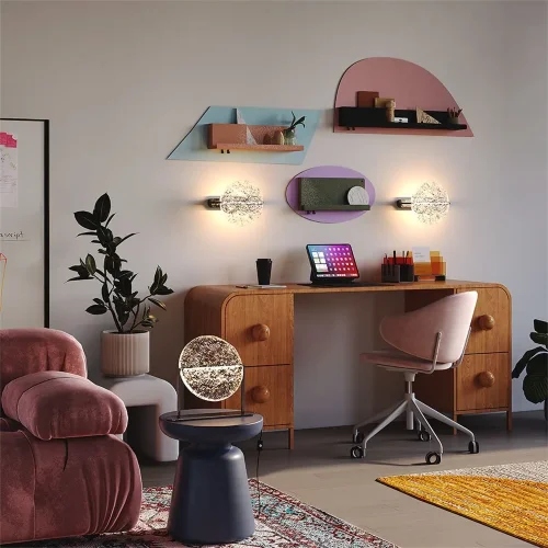 Настольный светильник Mangata 3000К 7Вт (Хром) - фото 9