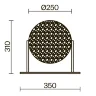 Настольный светильник Мангата / Mangata 3000К 7Вт (Хром) MOD387TL-L8CH3K - фото 7