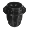 Патрон WOLTA WLH-013   E27 с кольцом, карболитовый, черный - фото 1.
