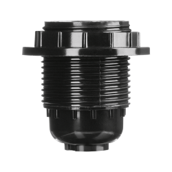 Патрон WOLTA WLH-013   E27 с кольцом, карболитовый, черный