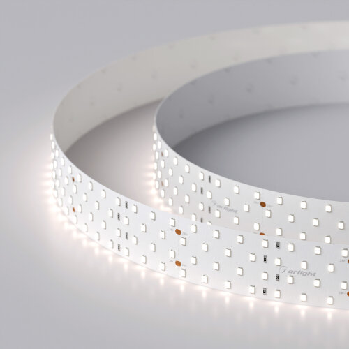 Светодиодная лента RT 2-2500 24V Day5000 4x2 (2835, 700 LED, CRI98) (Arlight, 30 Вт/м, IP20) - фото 4