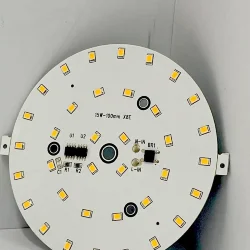 Светодиодная матрица 5730, 36 led, 220V, 15W, Ф100mm, D197, warm white